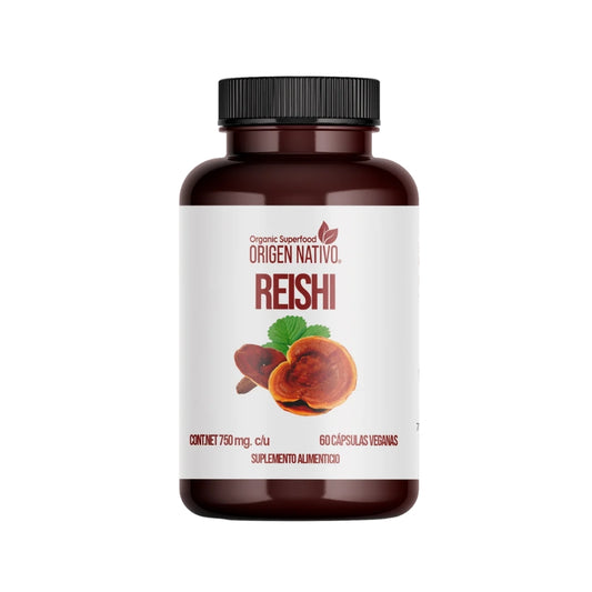 Reishi Orgánico en Cápsulas Origen Nativo