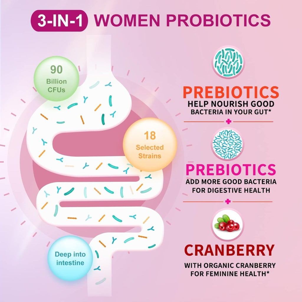 Probioticos para mujer 90 mil millones UFC OMOGS