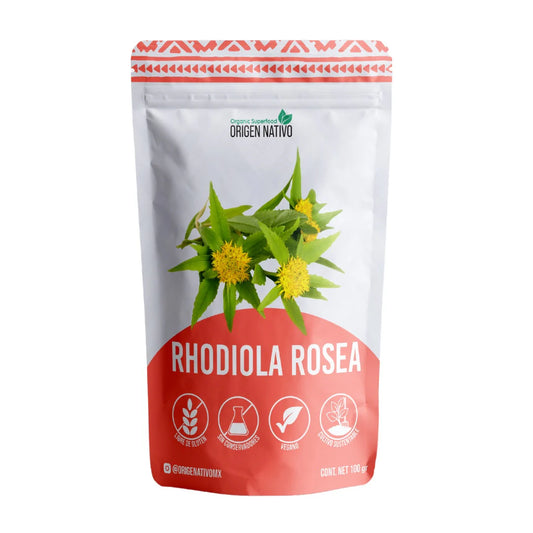 Rodhiola Rosea Orgánica en Polvo Origen Nativo
