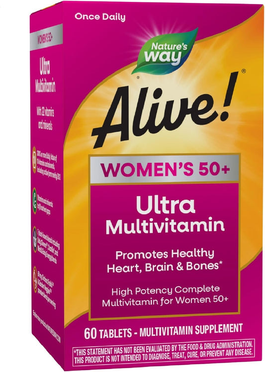 Multivitamínico Ultra 50+ para mujeres Nature's Way