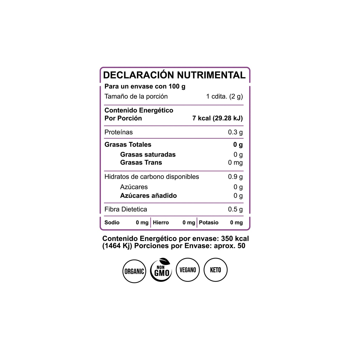 Maitake Orgánico en Polvo Origen Nativo