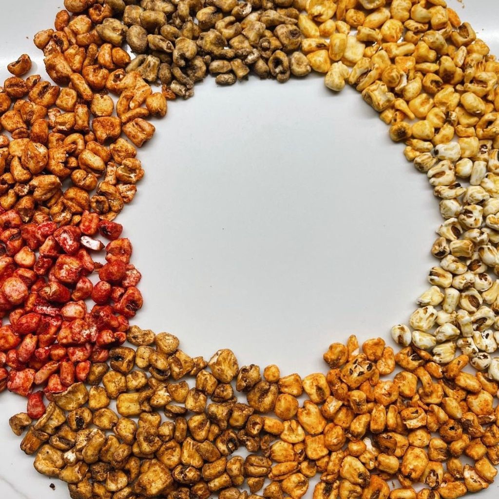 Maicitos deshidratados sabor Jalapeño, snack de maíz crujiente, keto, bajo en carbohidratos, Nutribodymx.