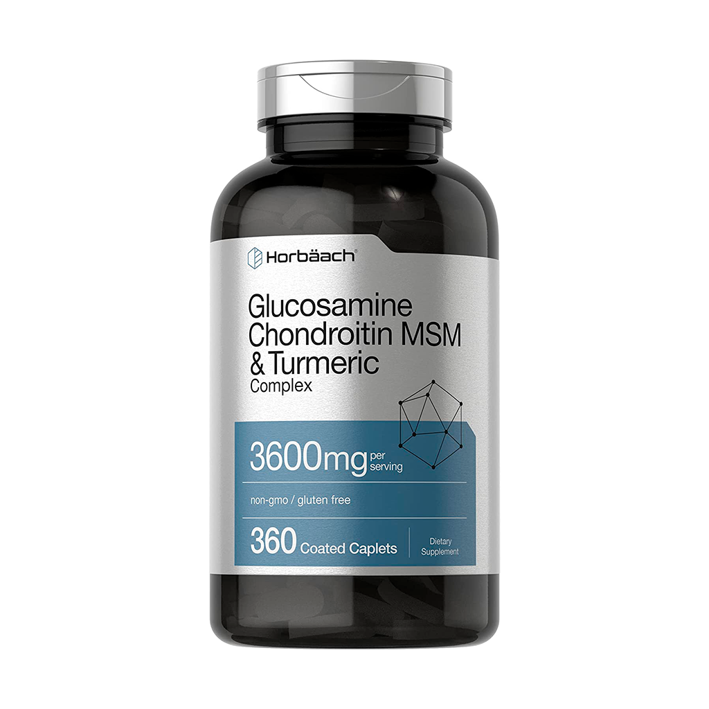 Glucosamina Condroitina MSM y Cúrcuma en Cápsulas Horbäach – nutribodymx
