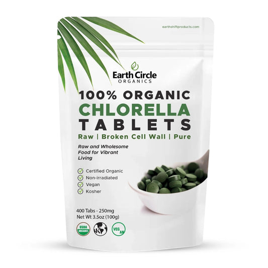 Chlorella en tabletas Earth Circle Organics