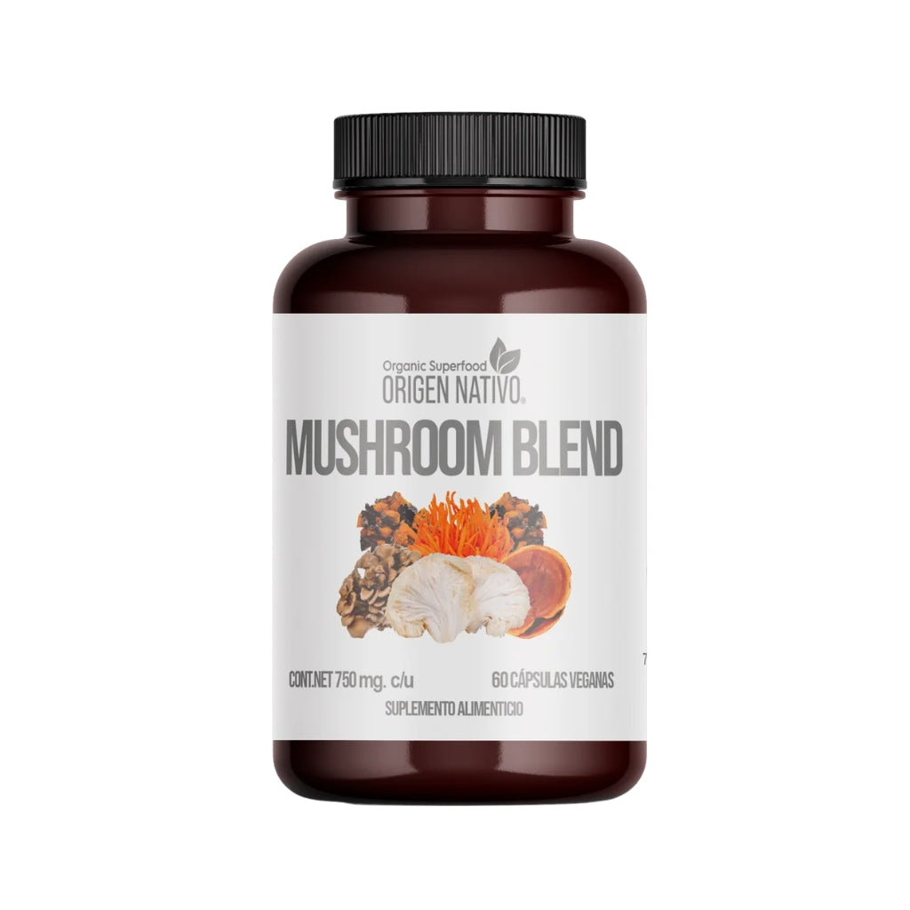 Mushroom Blend Orgánica en Cápsulas Origen Nativo