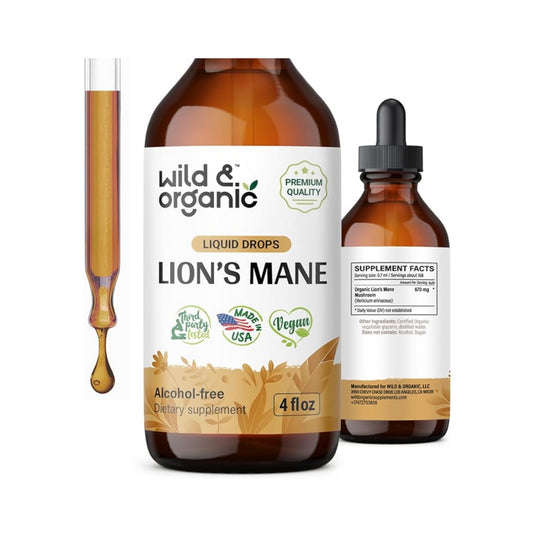 Extracto líquido de Melena de León Wild&Organic