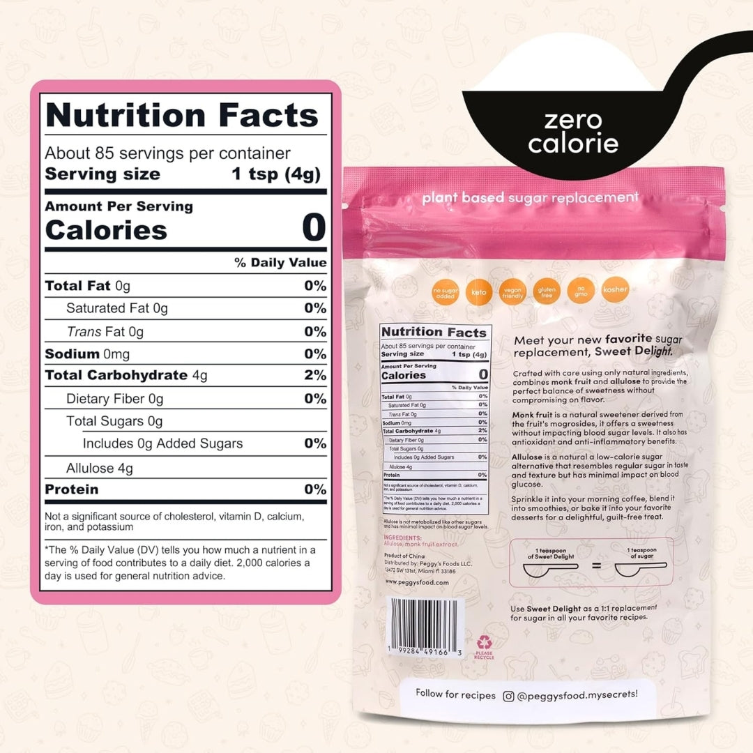 Fruta del monje y alulosa