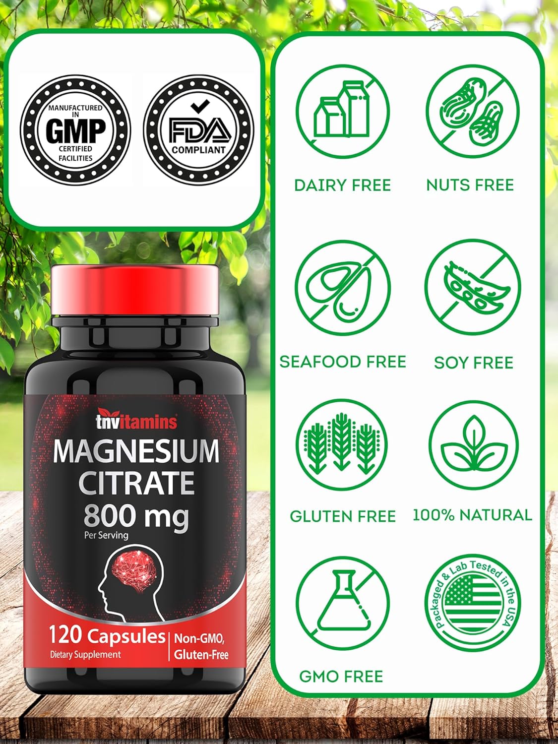 Citrato de Magnesio TNVitamins