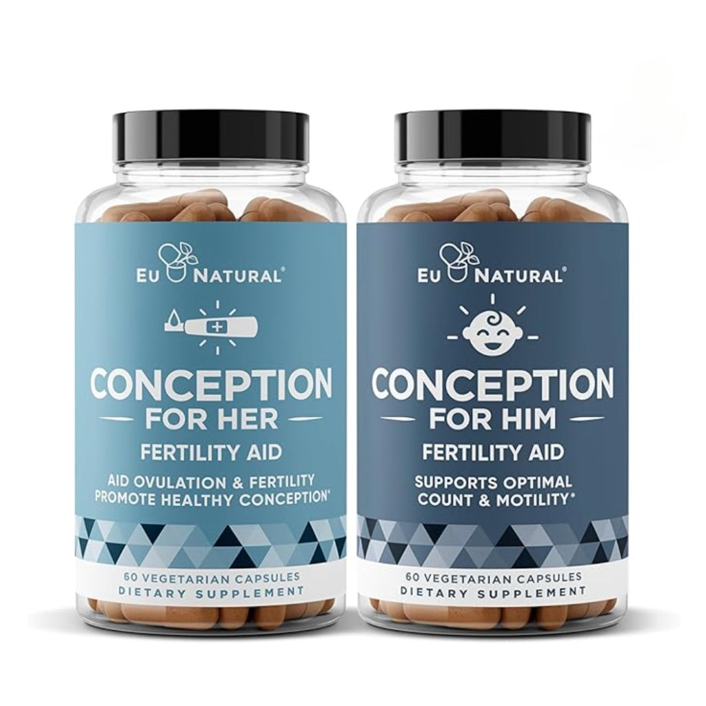 CONCEPTION fertilidad Femenina y Masculina Prenatal (Kit de 2)