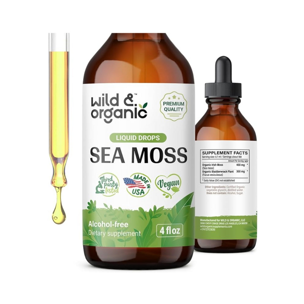 Extracto líquido de Sea Moss Wild&Organic