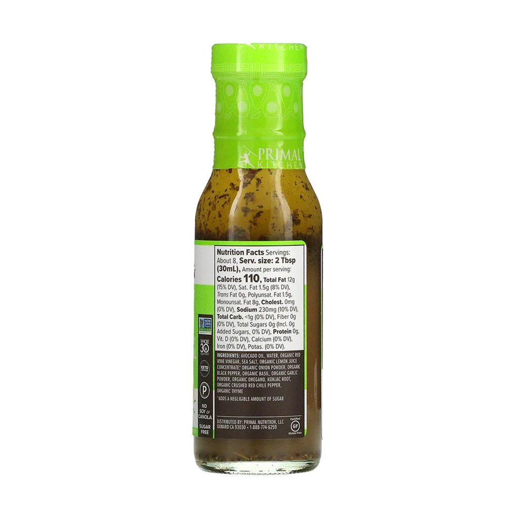 Aderezo y Adobo con Aceite de Aguacate Primal Kitchen