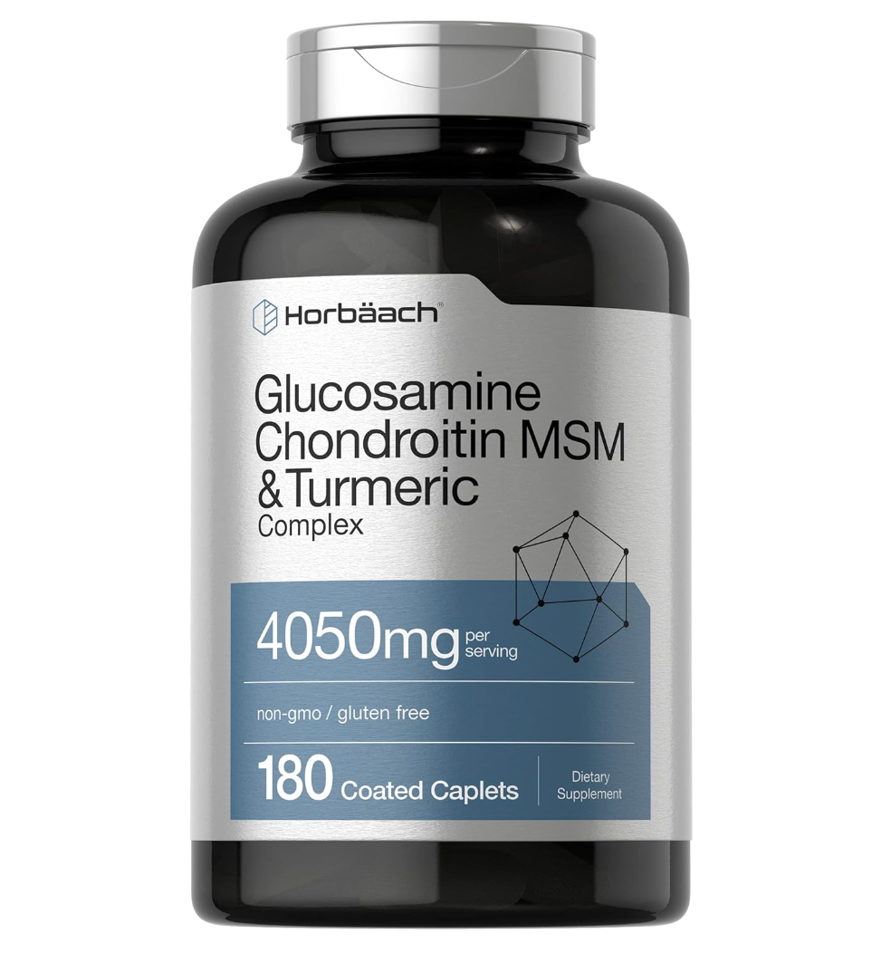 Glucosamina Condroitina MSM y Cúrcuma en Cápsulas Horbäach