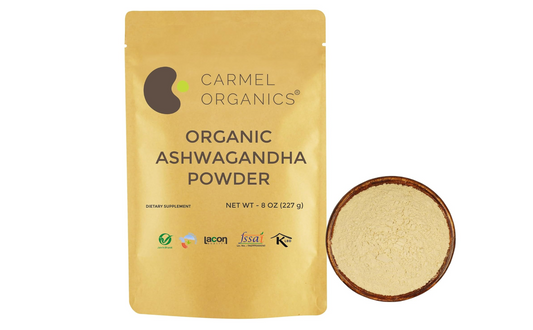 Polvo de raíz de Ashwagandha orgánica