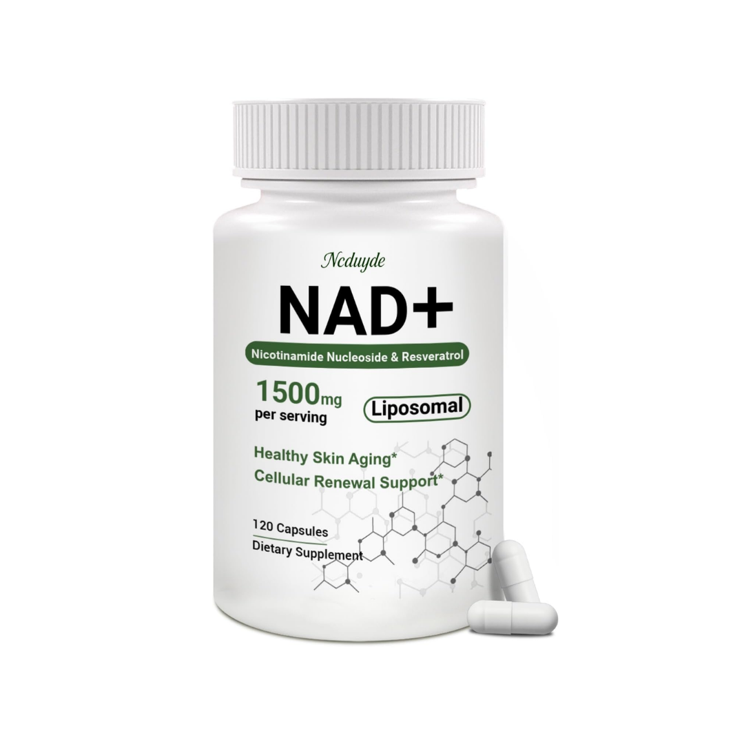 Suplemento NAD+ resveratrol 1500 mg