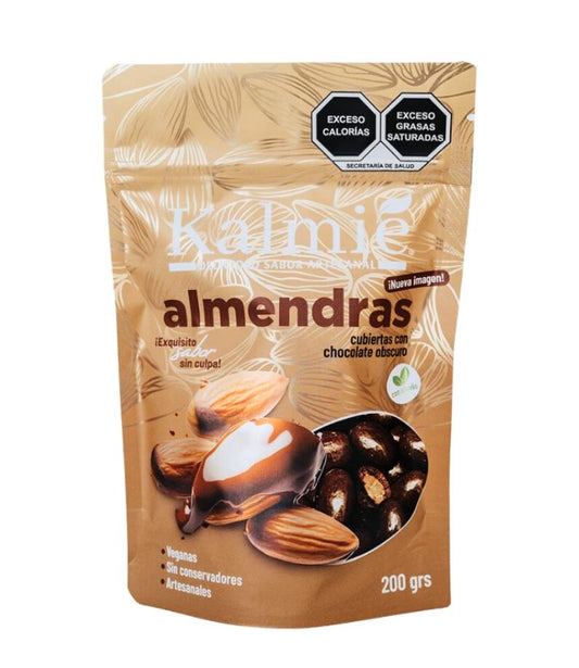 Almendras Cubiertas con Chocolate Kalmié