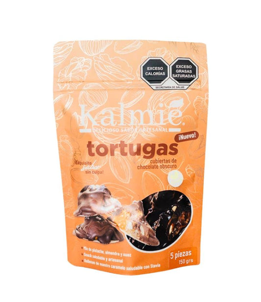 TORTUGAS CUBIERTAS CON CHOCOLATE OBSCURO KALMIÉ