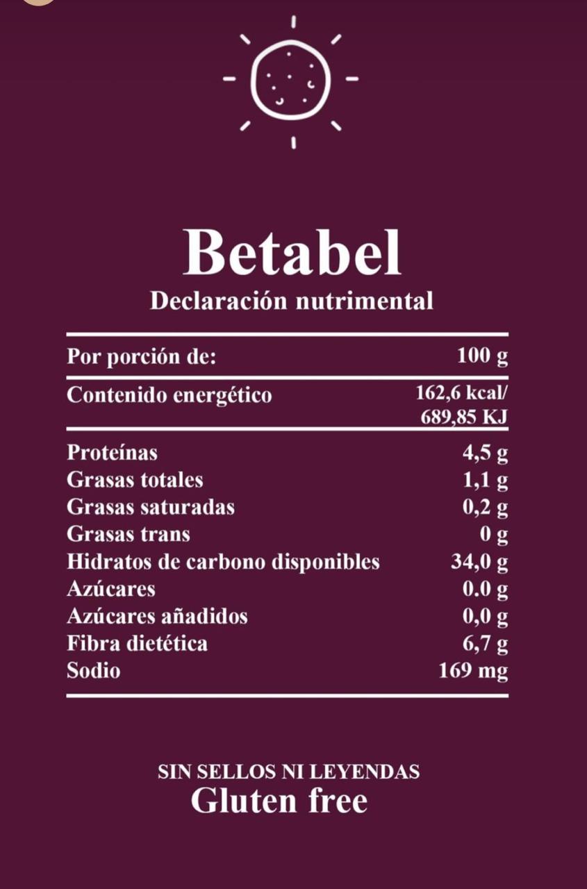 Tortilla gluten free de betabel