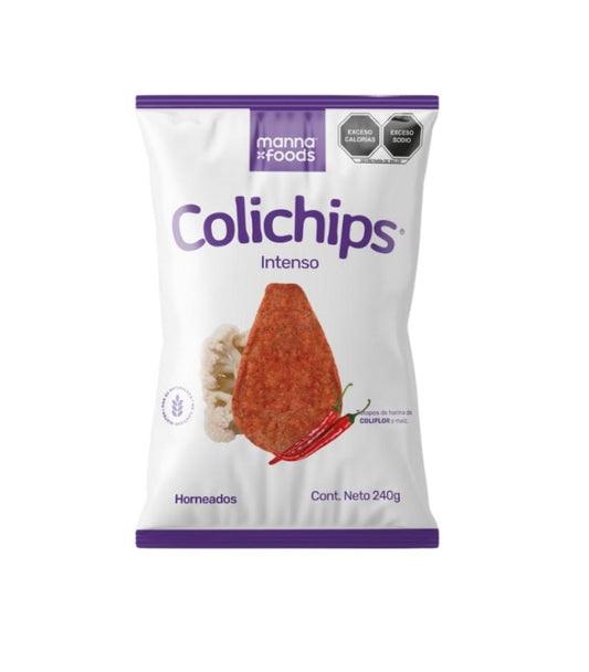 Colichips sabor Intenso manna foods