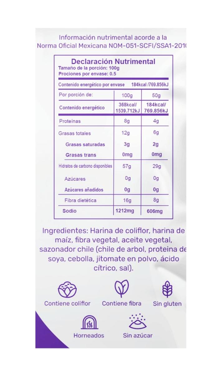 Colichips sabor Intenso manna foods