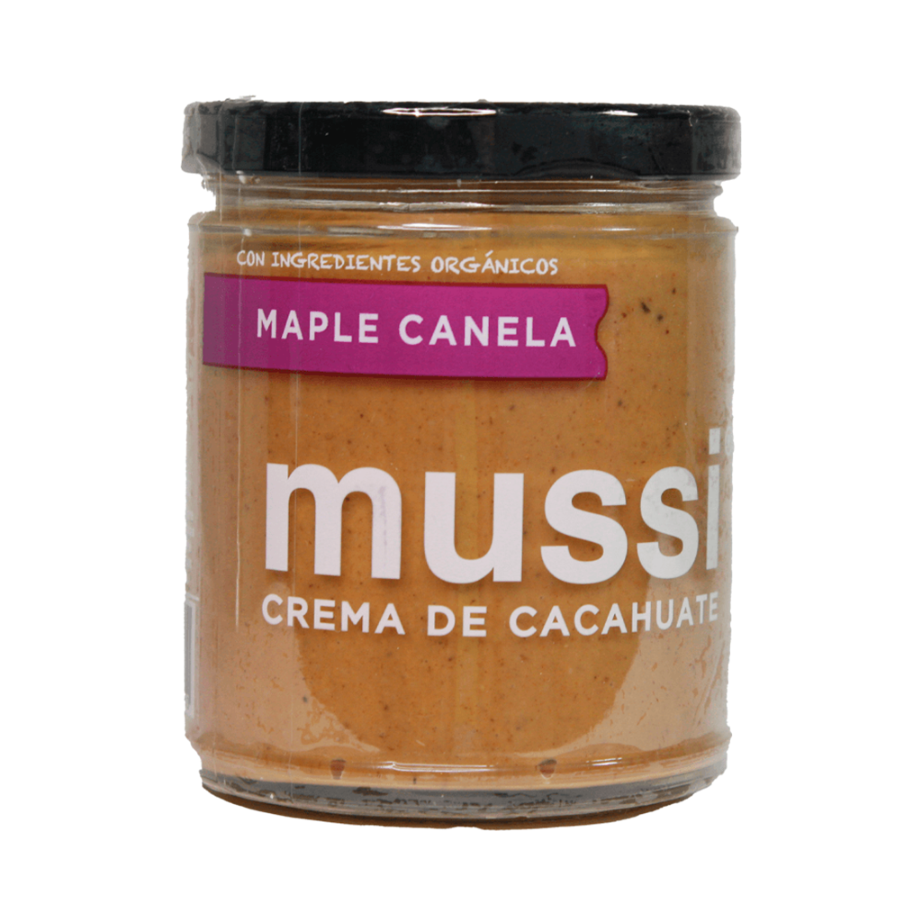 Crema de Cacahuate Mussi Maple Canela