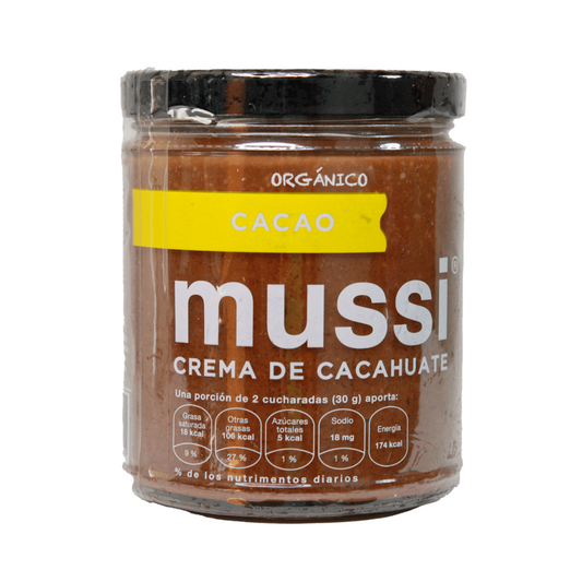 Crema de Cacahuate Mussi Cacao