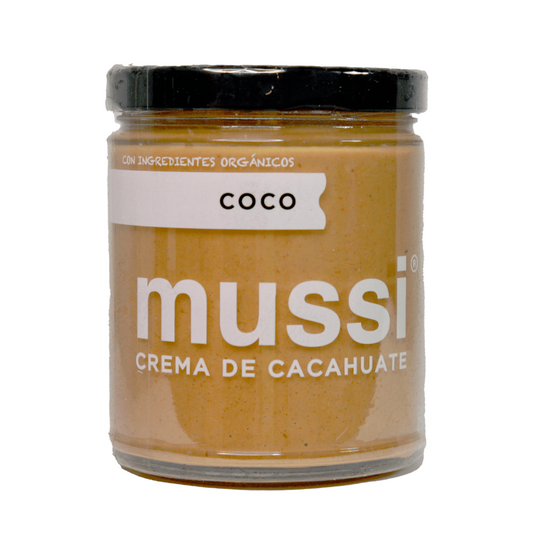 Crema de Cacahuate Mussi Coco