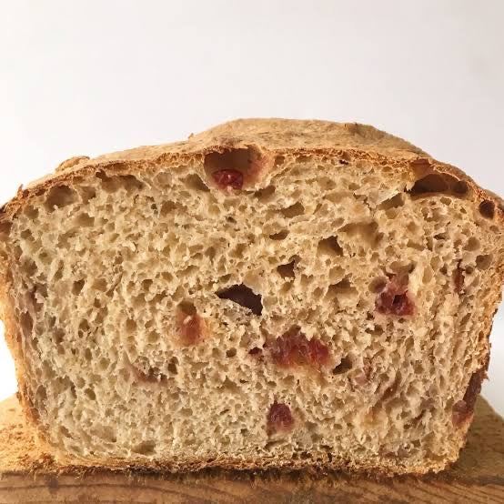 Barra de Pan Tostado de Masa Madre con Arándanos