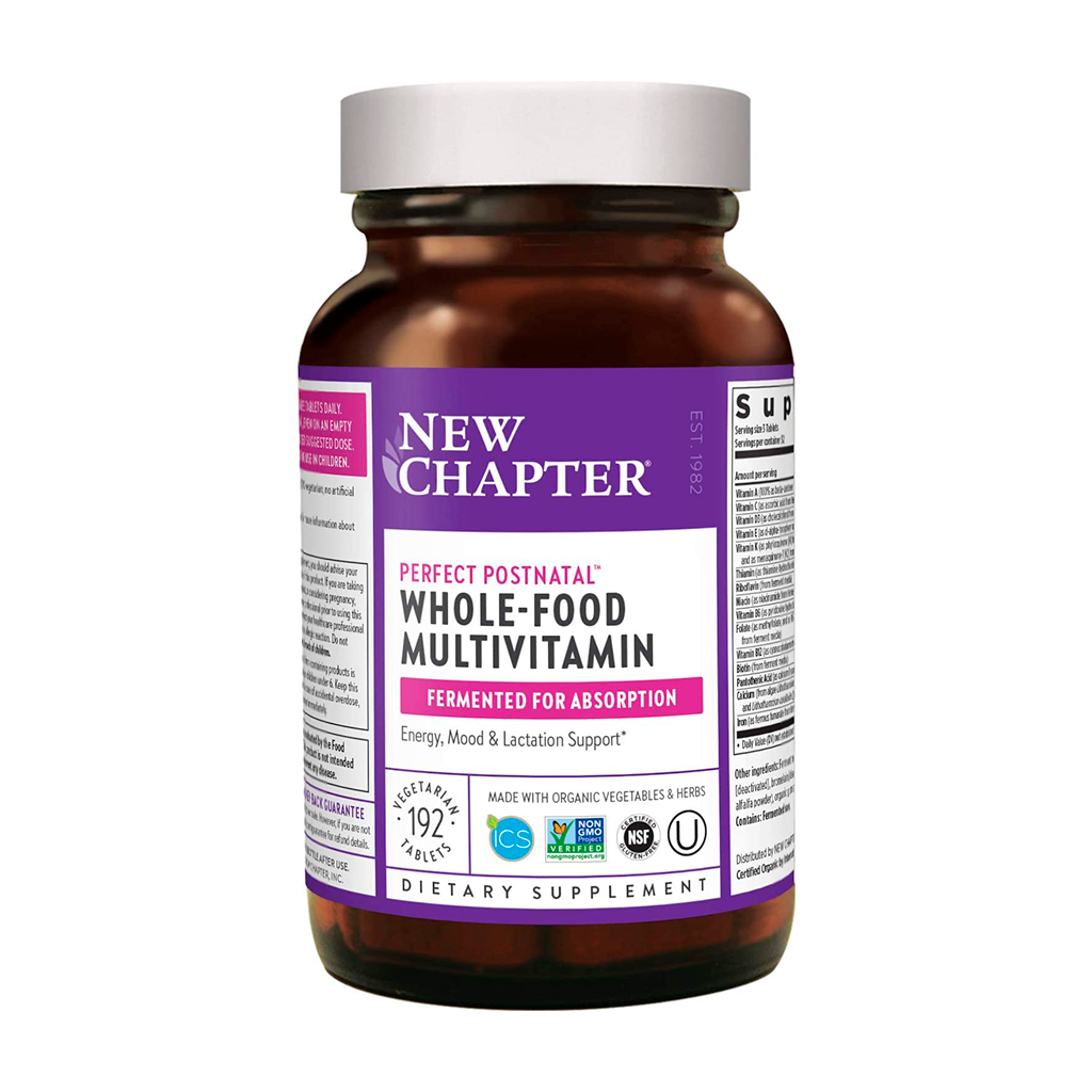 Multivitamínico Postnatal en Cápsulas New Chapter