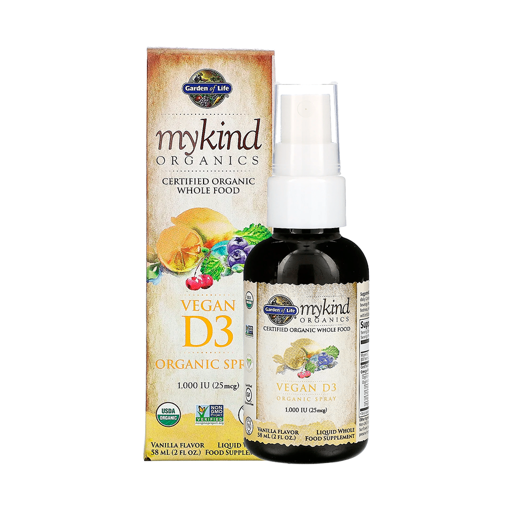 Vitamina D3 en Spray Garden Of Life