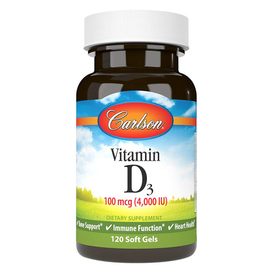 Vitamina D3 4000 UI Carlson