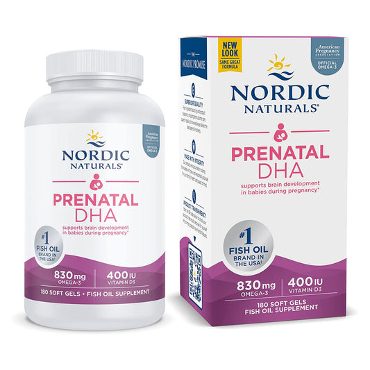 DHA Prenatal en Cápsulas Nordic Naturals