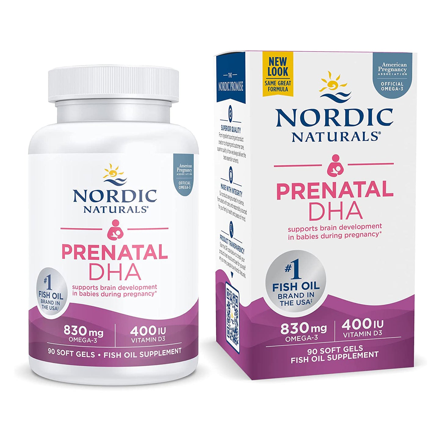 DHA Prenatal en Cápsulas Nordic Naturals