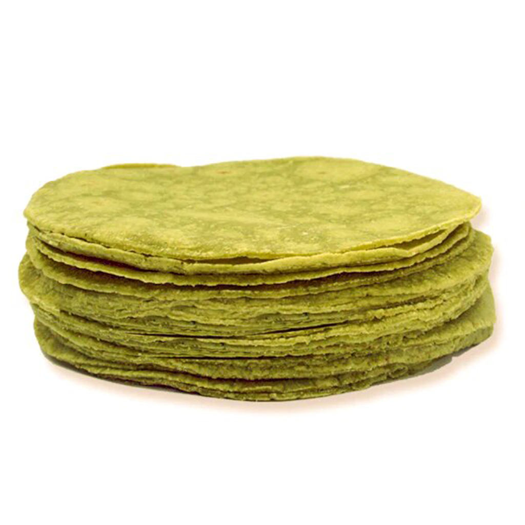 Tortillas de Maíz Nixtamalizado con Nopal