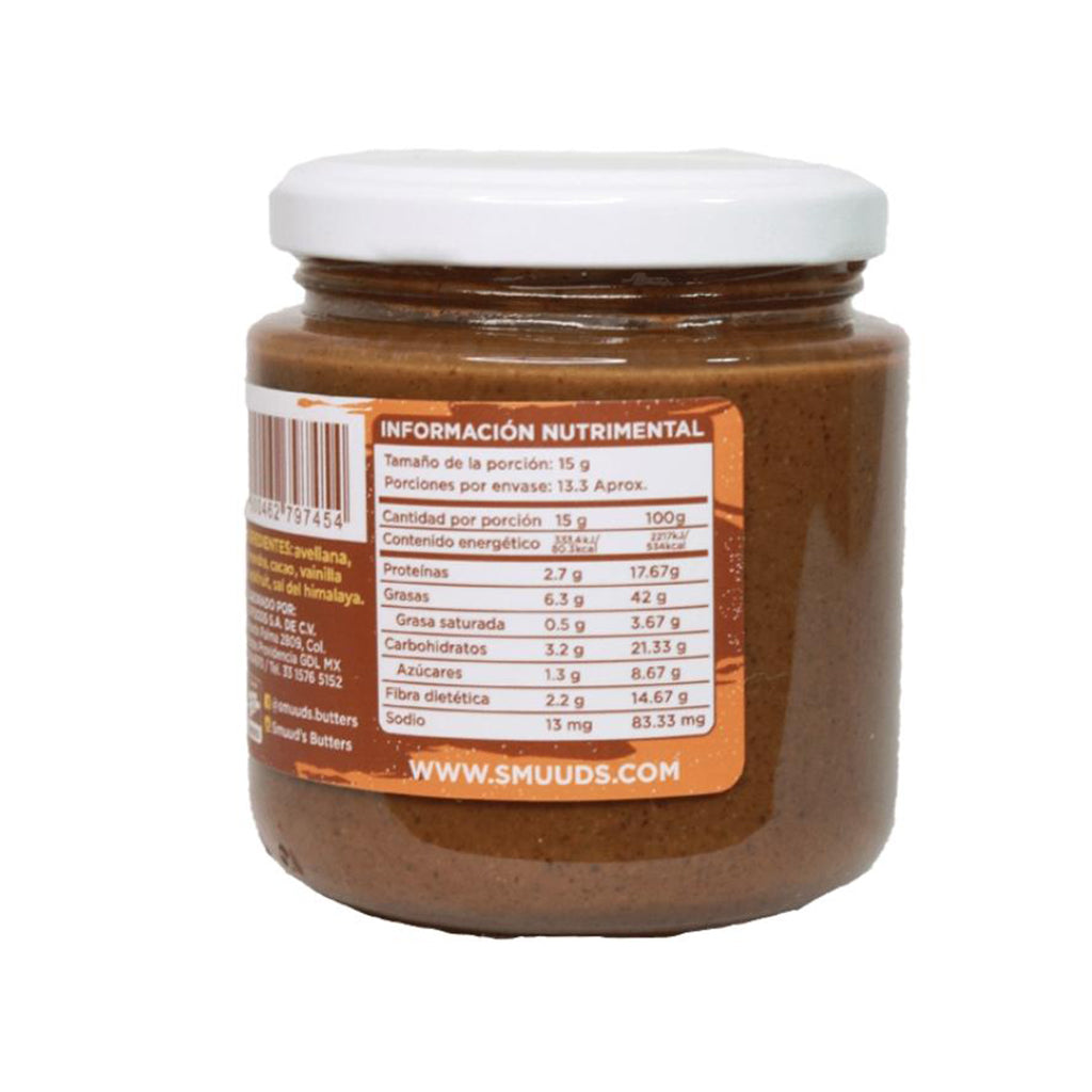 Crema de Avellana y Cacao Smuuds