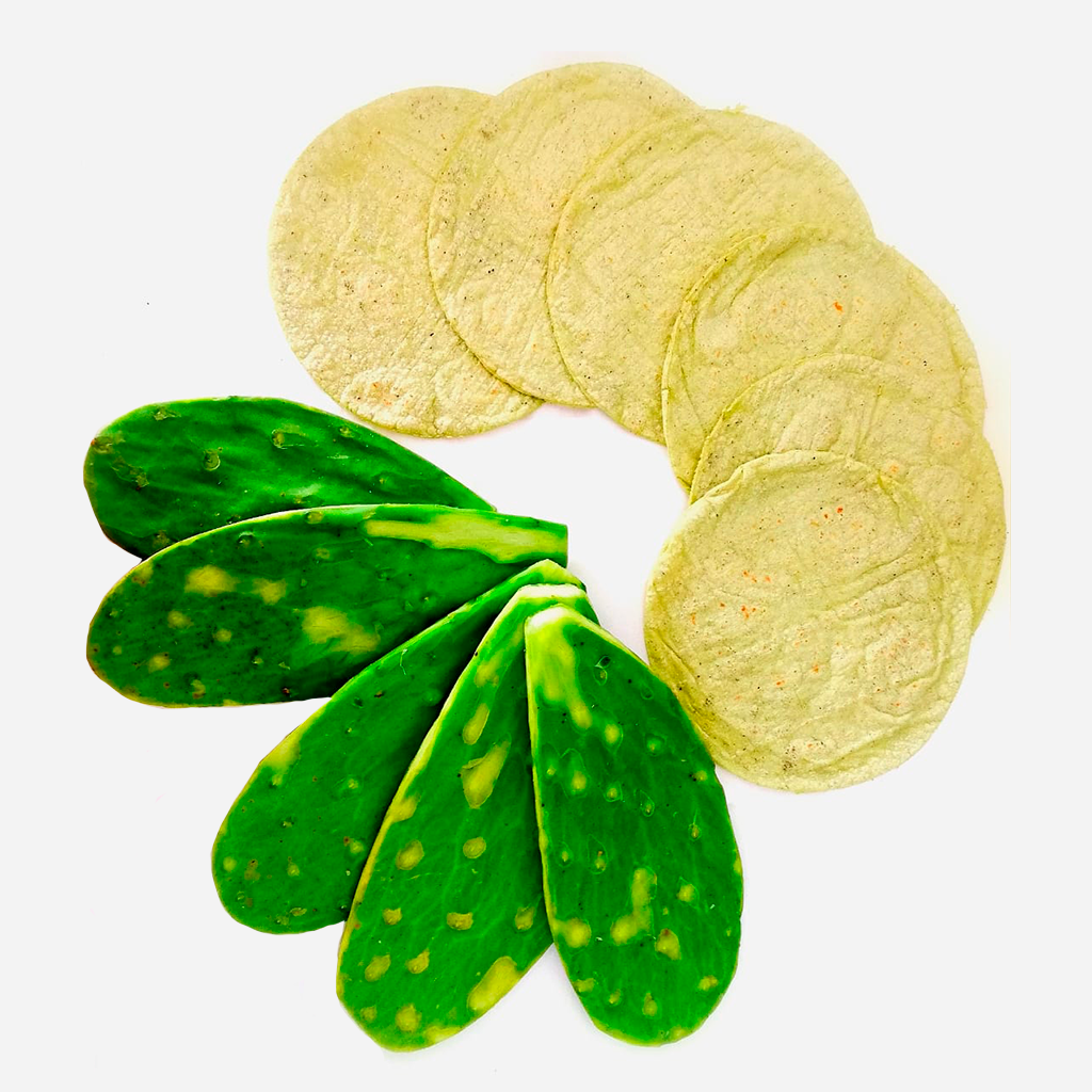 Tortillas de Maíz Nixtamalizado con Nopal nutribodymx